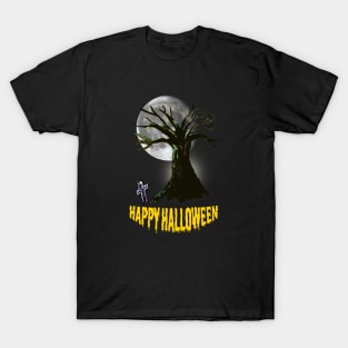 Happy Halloween Grave T-Shirt